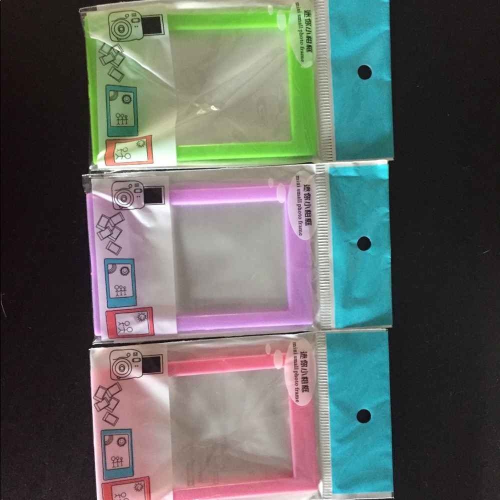 Polaroid picture frames